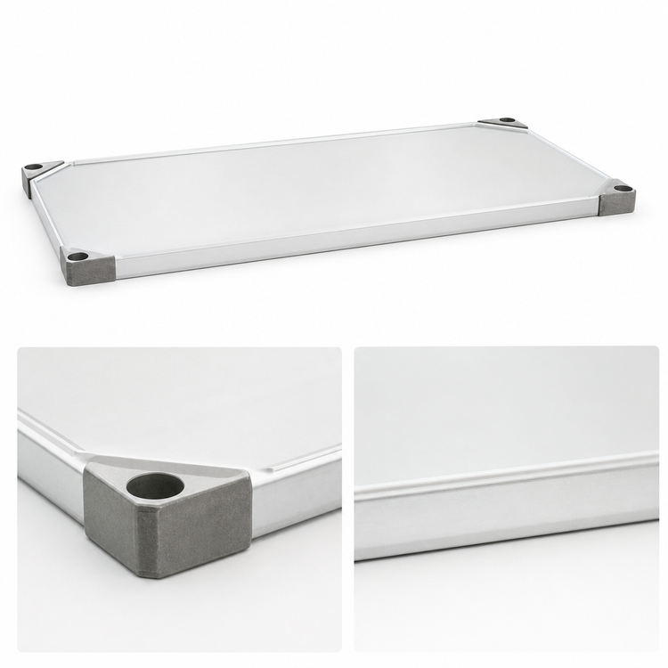 Product image #3 for Metro Super Erecta 54-Inch x 24-Inch Solid Galvanized Steel Shelf