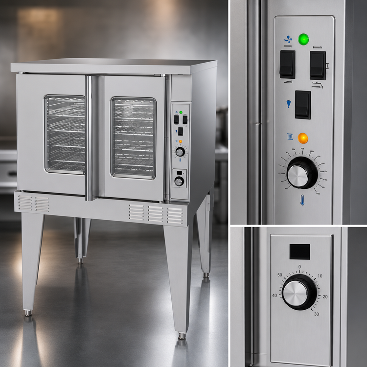 Product image #3 for Garland Signature Summit Series Full-Size Standard-Depth Single-Deck Gas Convection Oven, 5-Pan Capacity