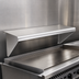 Thumbnail image #3 for Vulcan 60-Inch Stainless Steel Plate Rail Accessory for Griddles