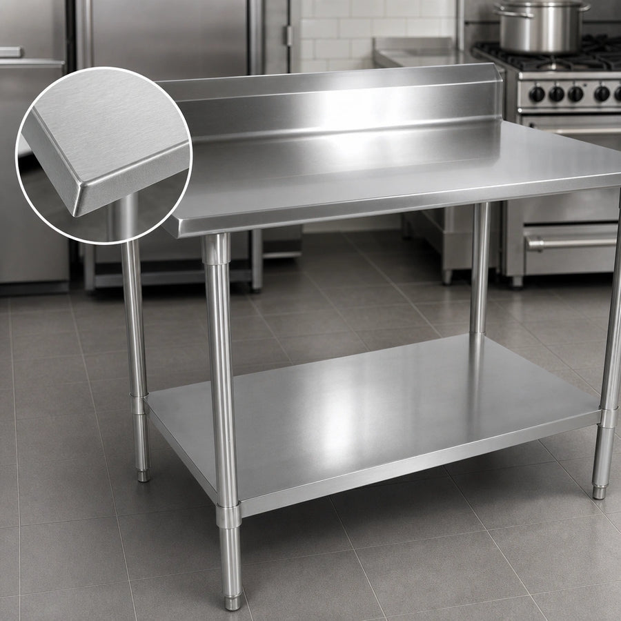14-Gauge Stainless Steel Top