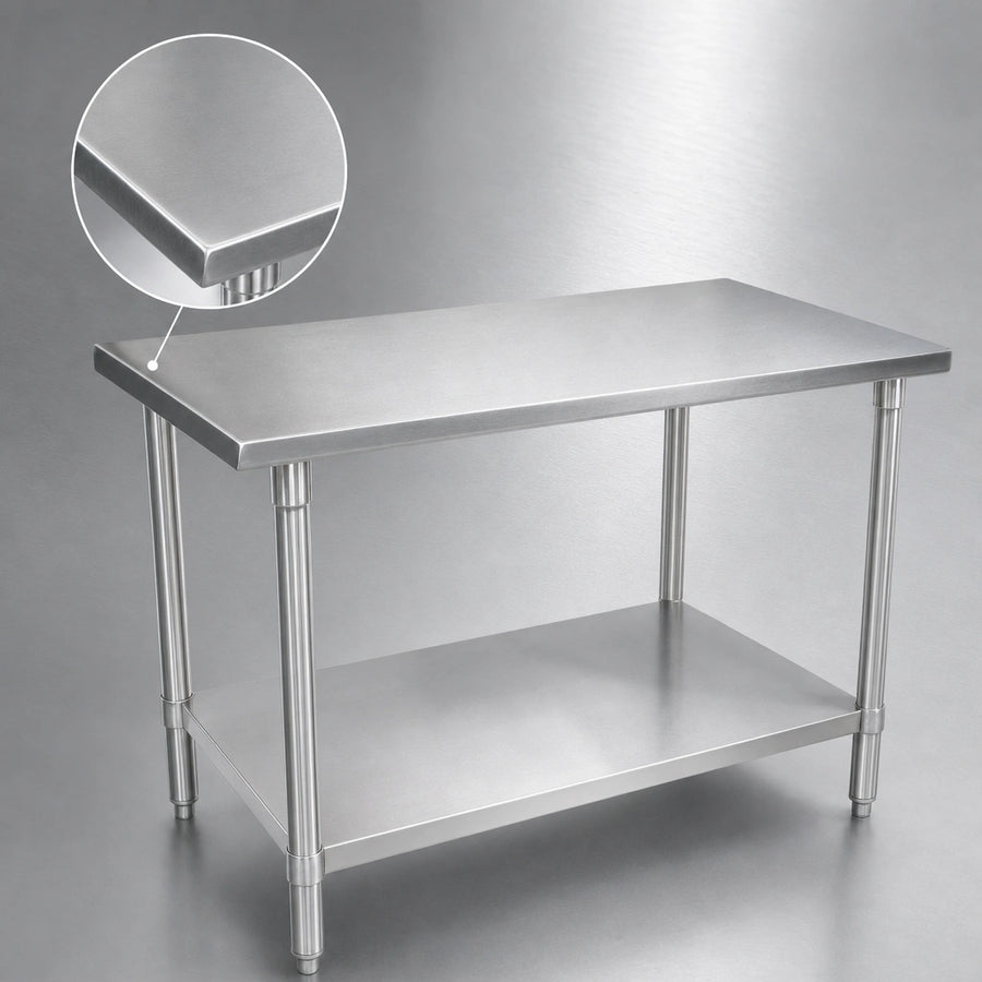 14-Gauge Stainless Steel Top