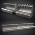 Thumbnail image #3 for Perlick 4076DN24 72-Inch Modular Wall-Mount Glycol-Cooled Draft Beer Dispensing Tower, 24 Faucets