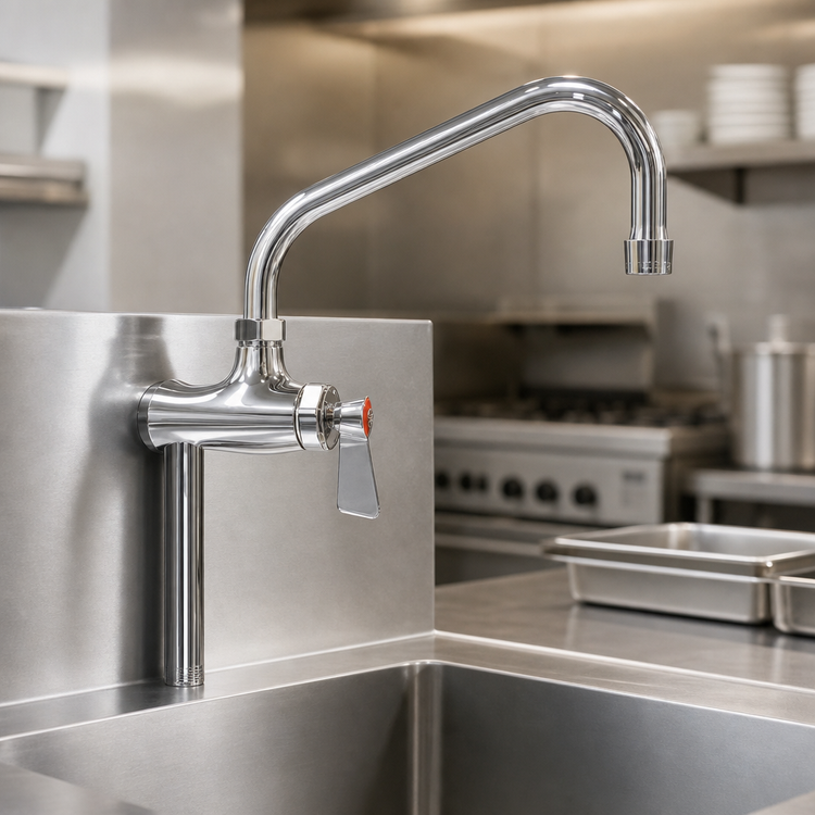 Product image #3 for Fisher Add-On Faucet with 14-Inch Swing Spout, 3/8-Inch Male Inlet