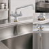 Thumbnail image #3 for T&S Brass equip Deck Mount Single Hole Mixing Faucet with 14-Inch Swing Nozzle