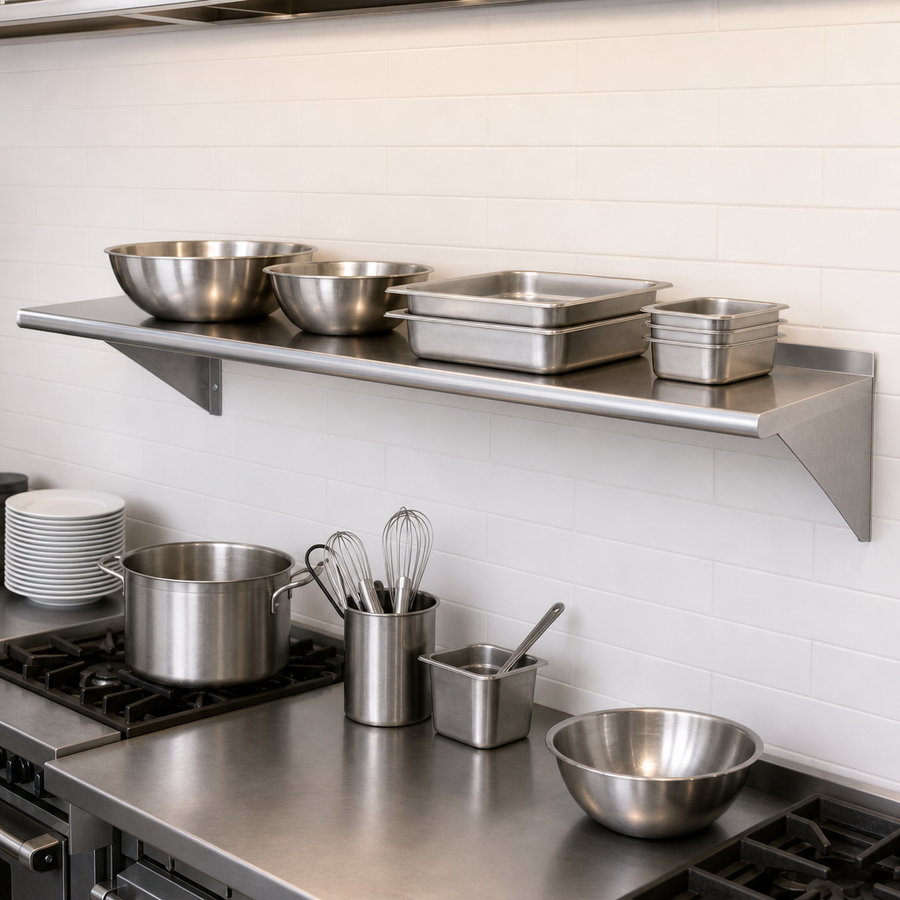 Wall-Mounted Shelf Design