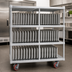 Thumbnail image #3 for Channel Manufacturing FTDR-4 Mobile 3-Tier Aluminum Tray Drying Rack, 63W x 30D x 60H