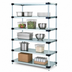 Thumbnail image #3 for Quantum Stationary Solid Shelving Starter Kit, 72W x 18D x 63H, 5 Shelves