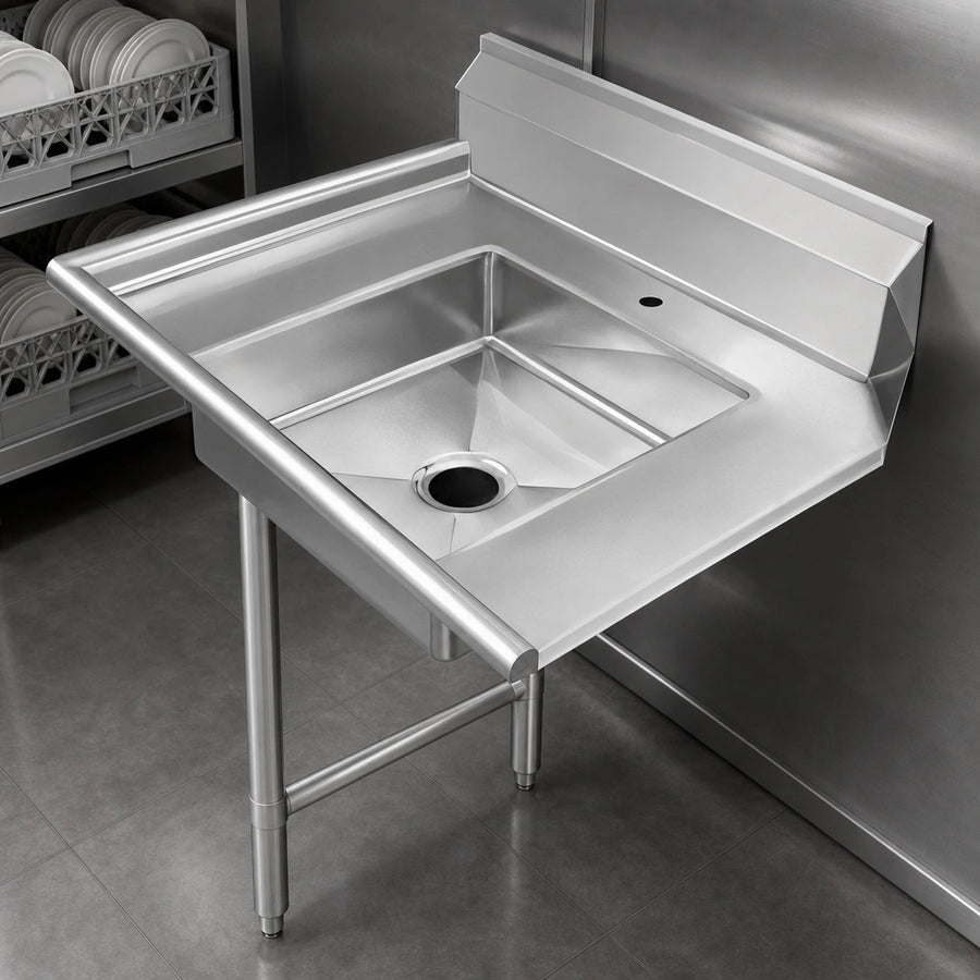 16-Gauge 304 Stainless Steel Top
