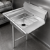 Thumbnail image #3 for 48-Inch Left-to-Right Soiled Dishtable with 20 x 20 Pre-Rinse Sink and 9-Inch Backsplash