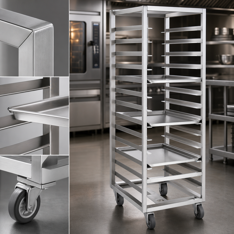 Product image #3 for Channel Manufacturing Single Section Stainless Steel Oven Rack
