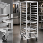 Thumbnail image #3 for Channel Manufacturing 400S-OR Single-Section Stainless Steel Oven Rack, End-Load, No-Lift, 30 Full-Size Pan Capacity