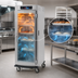 Thumbnail image #3 for Metro C5 9 Series Mobile Full Height Controlled Humidity Heated Holding and Proofing Cabinet with Solid Door and Lip Load Slides