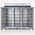 Thumbnail image #3 for Migali Competitor Series® Three-Section Reach-In Freezer, 72 Cu. Ft., Top-Mount Self-Contained Refrigeration, Stainless Steel