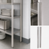 Thumbnail image #3 for Eagle Group Stainless Steel Outside Corner Guard for Shelving, 2-Inch x 2-Inch x 72-Inch