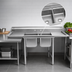 Thumbnail image #3 for Eagle Group 314 Series Two-Compartment Commercial Sink, 45-1/2