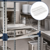 Thumbnail image #3 for MetroMax i 36-Inch Stainless Steel Drop-In Rack for 24 x 36 Shelving Frames