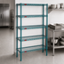 Thumbnail image #3 for EagleGard 5-Tier Wire Starter Shelving Unit, 24W x 18D x 74H, QuadTruss, Hybrid Epoxy