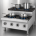 Thumbnail image #3 for Garland US Range UT Counter 24-Inch Countertop Gas Step-Up Hotplate, 4 Burners
