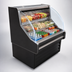 Thumbnail image #3 for Howard-McCray 35E Series Impulse Curved Glass Remote Open Merchandiser, 39-Inch, Black