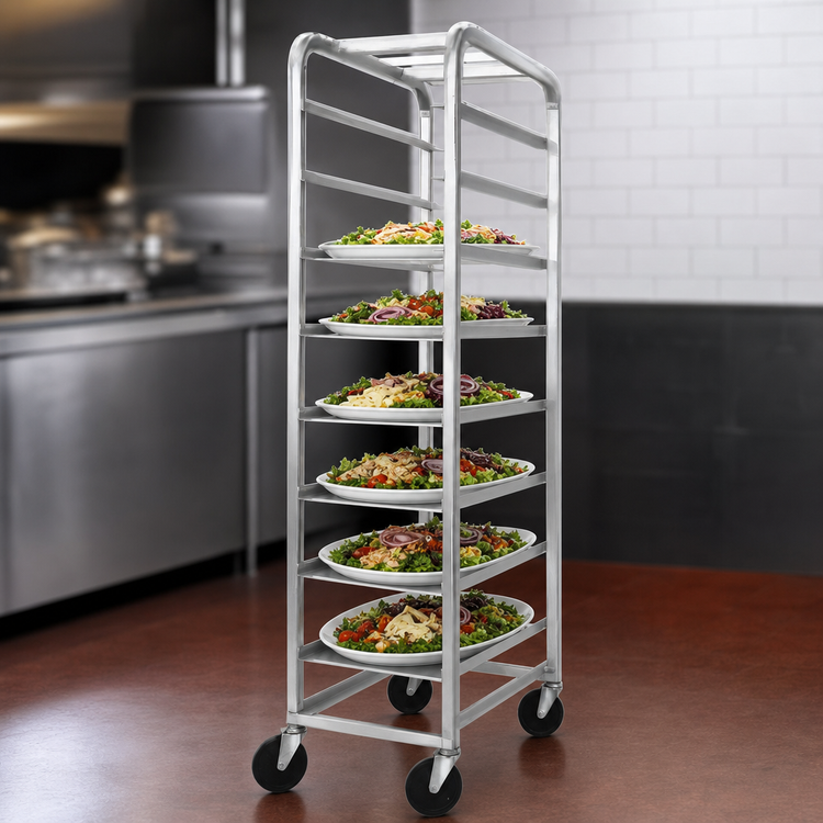 Product image #3 for Channel All-Welded Aluminum End-Load Platter Rack for 5 18-Inch Platters