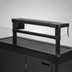 Thumbnail image #3 for Cambro 12-Inch Black Merchandising Display for CVC75 Vending Cart