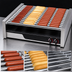 Thumbnail image #3 for APW Wyott X*PERT HotRod HR-85 Countertop 18-Roller Hot Dog Grill