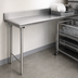 Thumbnail image #3 for Eagle Group CDTR-96-16/4-X Straight Clean Dish Table, Left-to-Right, 96 Inch x 30 Inch, 16/430 Stainless Steel Top