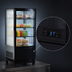 Thumbnail image #4 for Titan Series Countertop Refrigerated Display Case with 1 Hinged Glass Door and 3 Shelves