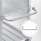 Thumbnail image #3 for Metro Super Erecta EH18NS 18-Inch Stainless Steel Cart Extended Handle