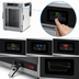 Thumbnail image #3 for Metro HotBlox Wide 8-Pan Pass-Thru Insulated Holding Cabinet with Digital Touchscreen Controls, Clear Front Door and Solid Rear Door