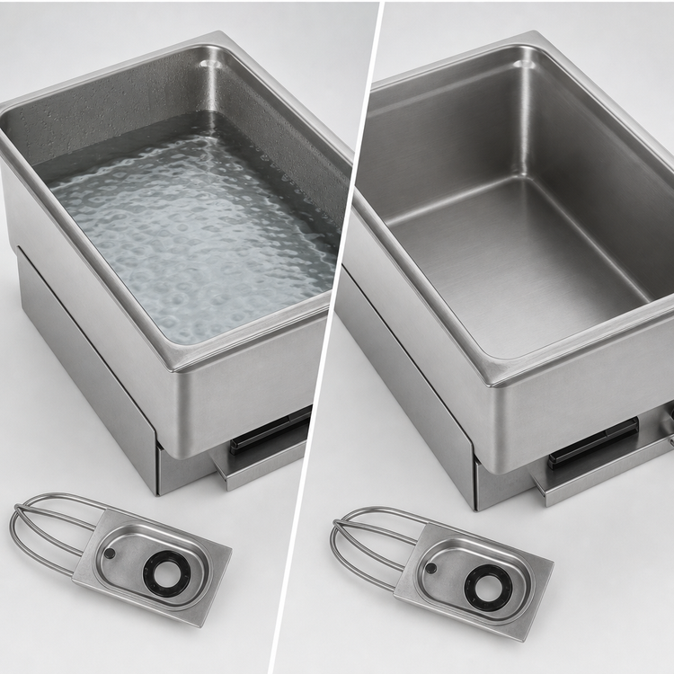 Product image #3 for Eagle Built-In Electric Hot Well Food Warmer with Drain, Wet/Dry Operation, 12 x 20 Pan Opening