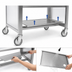 Thumbnail image #3 for Eagle Director's Choice 96-Inch Louvered Removable Stainless Steel Undershelf