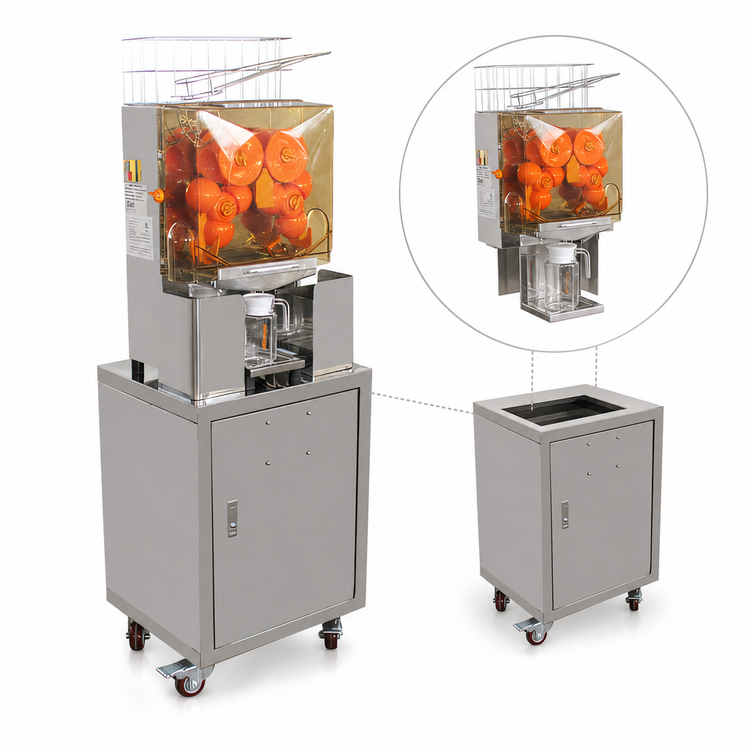 Product image #4 for Stainless Steel Orange Juice Extractor Stand for Model 44228 with Polypropylene Bucket