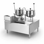 Thumbnail image #3 for Cleveland Range SD1200K612 Stand-Mounted Direct Steam Kettle/Cabinet Assembly, 48-Inch Stainless Steel Base, 6- and 12-Gallon Kettles