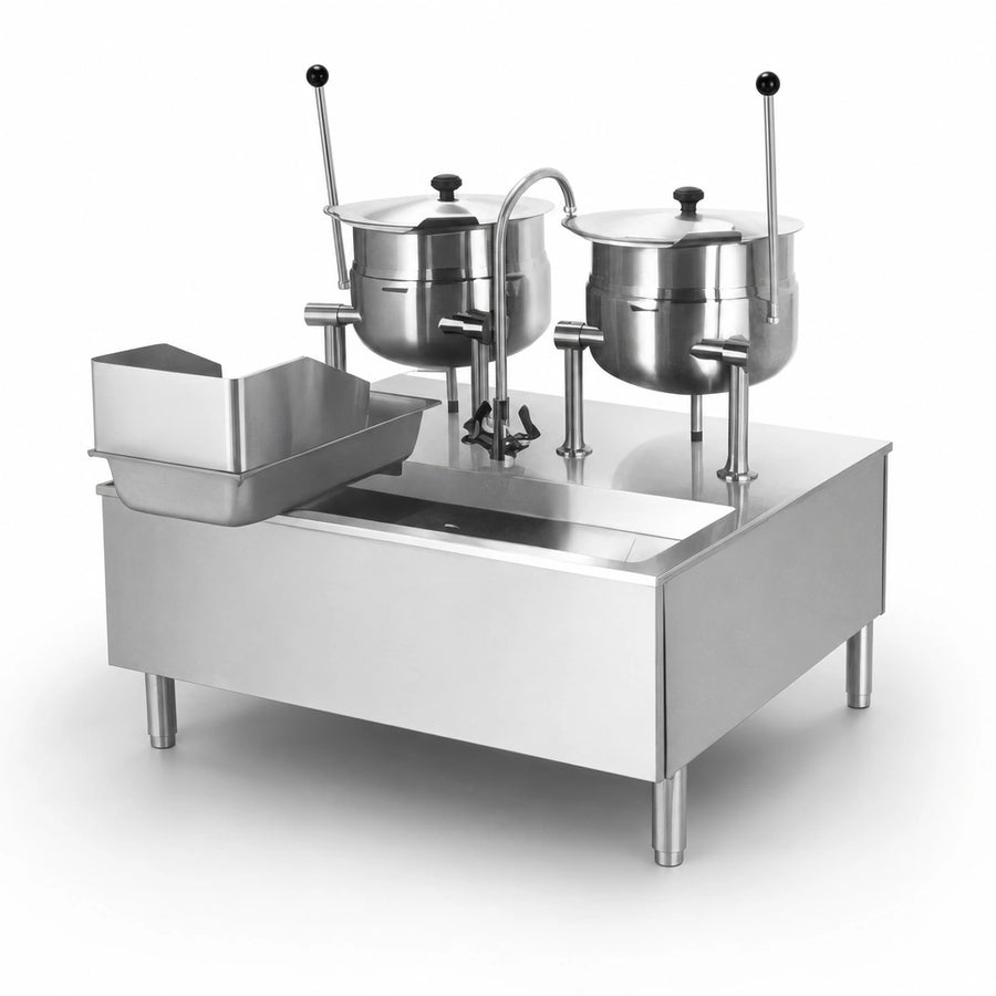 Factory-Assembled Kettle/Stand Combination