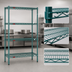 Thumbnail image #3 for Eagle Group Valu-Gard 4-Tier Wire Shelving Starter Unit, 60