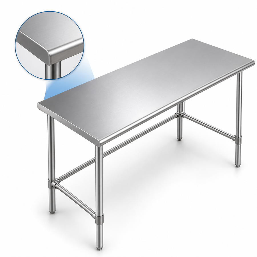 Reinforced Stainless Steel Top