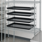 Thumbnail image #3 for Quantum TS18C 18-Inch Chrome-Plated Tray Slide Set, 10-Tray Capacity, NSF Listed