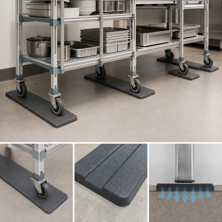 Product image #3 for Metro TOP-TRACK High-Density 16-Foot Floor Pad Protectors for MetroMax and Super Erecta Top-Track Systems