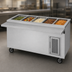 Thumbnail image #3 for Randell 72-Inch Mobile Electric Hot Food Table with 5 Wells and Open Storage Base