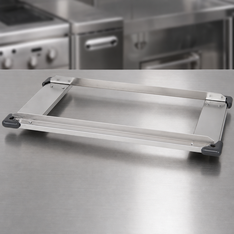 Product image #3 for Quantum Stainless Steel Dolly Frame, 48 x 18 Inch, Without Casters