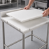 Thumbnail image #3 for 36-Inch x 30-Inch Poly Top Cutting Table with Stainless Steel Base and Removable Backsplash