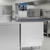 Thumbnail image #2 for Follett Vision VU155N0LL Low Profile 150 lb Automatic Fill Ice and Water Dispenser with Left Side Lever Dispense