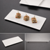 Thumbnail image #3 for American Metalcraft 18-1/4 Inch x 9 Inch Flat Rectangular Melamine Platter, White