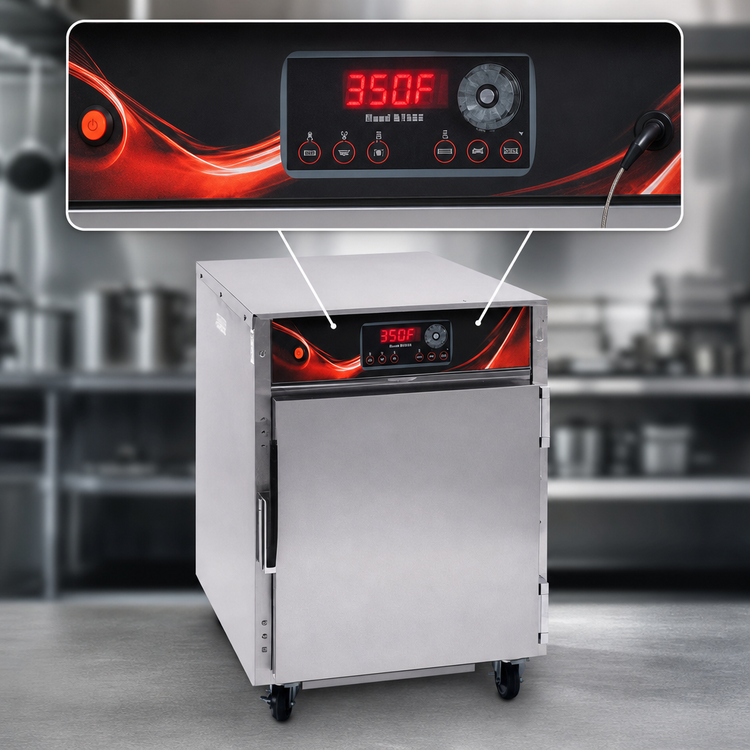 Product image #3 for Cres Cor Roast-N-Hold Deluxe Mobile Undercounter Convection Cook and Hold Oven, 5-Pan, 120V