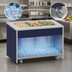 Thumbnail image #3 for Atlas Metal INFIC-3 Mobile Ice-Cooled Cold Food Unit with 3-Pan Capacity