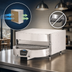 Thumbnail image #4 for Ovention Matchbox M360-14 Electric Ventless Rapid Cook Rotating Conveyor Pizza Oven