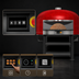 Thumbnail image #3 for Marra Forni Neapolitan NP90G Freestanding Round Gas-Fired Brick Pizza Oven with Programmable Touchscreen Controls