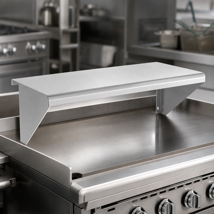 Product image #3 for Vulcan 24-Inch Stainless Steel Plate Rail for MSA and 900RX Gas Griddles