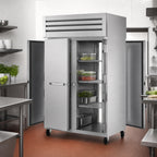Thumbnail image #3 for True Mfg. - General Foodservice SPEC SERIES STA2RPT-2S-2S-HC Two-Section Pass-Thru Reach-In Refrigerator with Front/Rear Locking Solid Doors